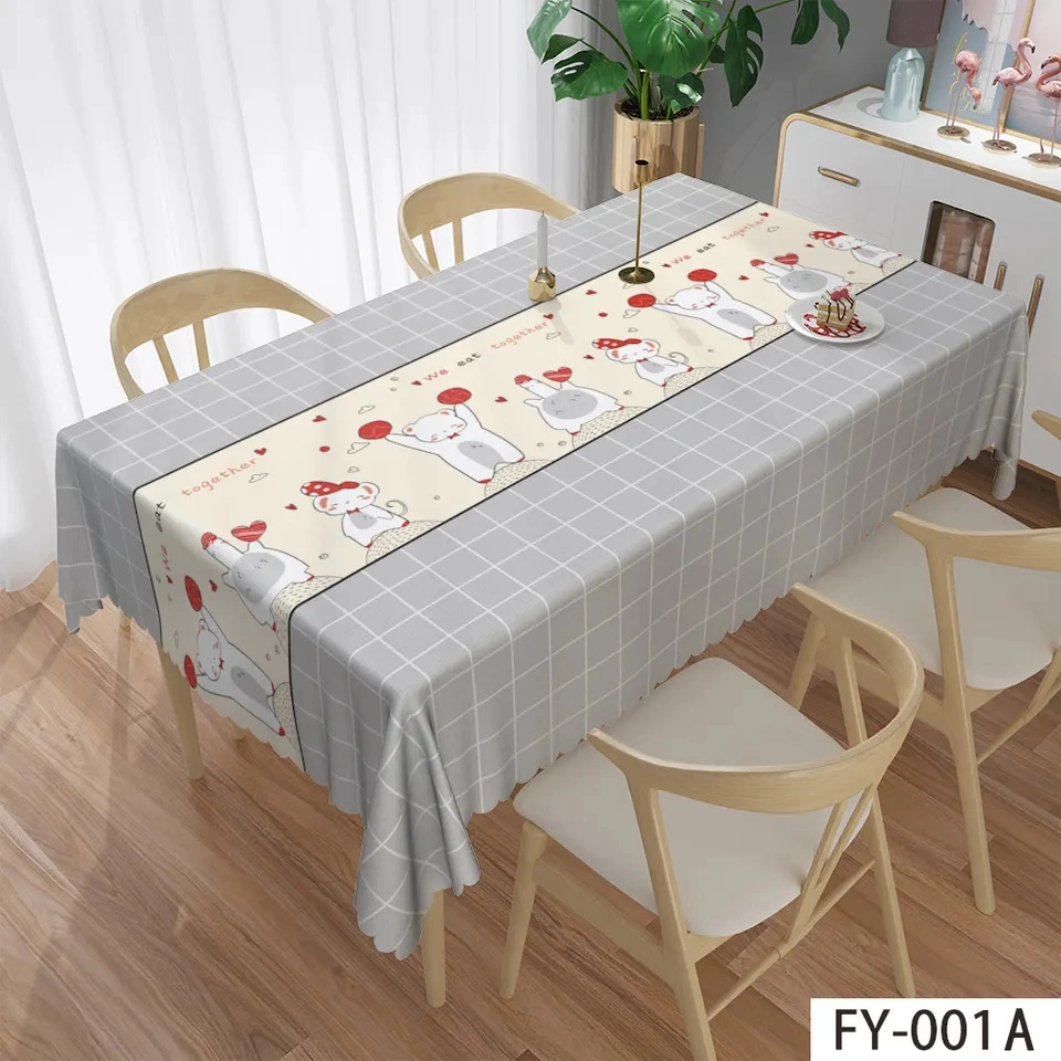 Cheap Price Tablecloth Table Clothes Round Cloth Waterproof PVC Table Cloth Wholesale/Supplier Price