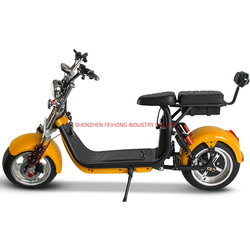 Motorcycle Electric Scooter Bicycle Electric Bike Electric Motorcycle Scooter Motor Harlay Scooter Detachable Battery 60V 12ah Harley Scooter Harley Wheel EQ-22
