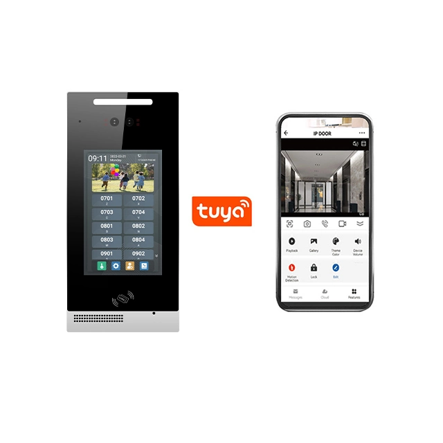 IP Video Türtelefon Android Intercom Zutrittskontrollsystem