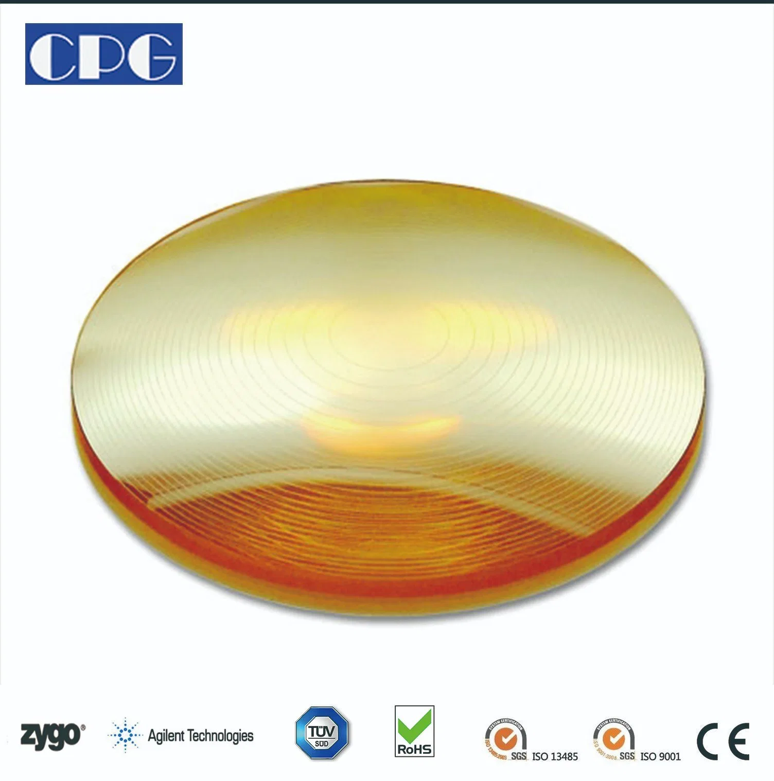 Custome-made Light-gathering Aspherically Contoured Fresnel Lens of Factory Price