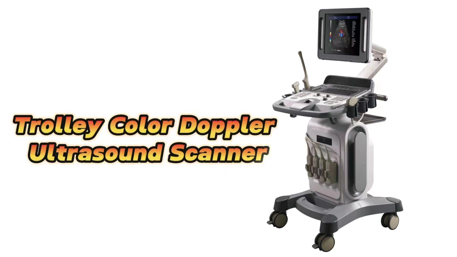 Carrinho de diagnóstico do Doppler em Cores Equipamento