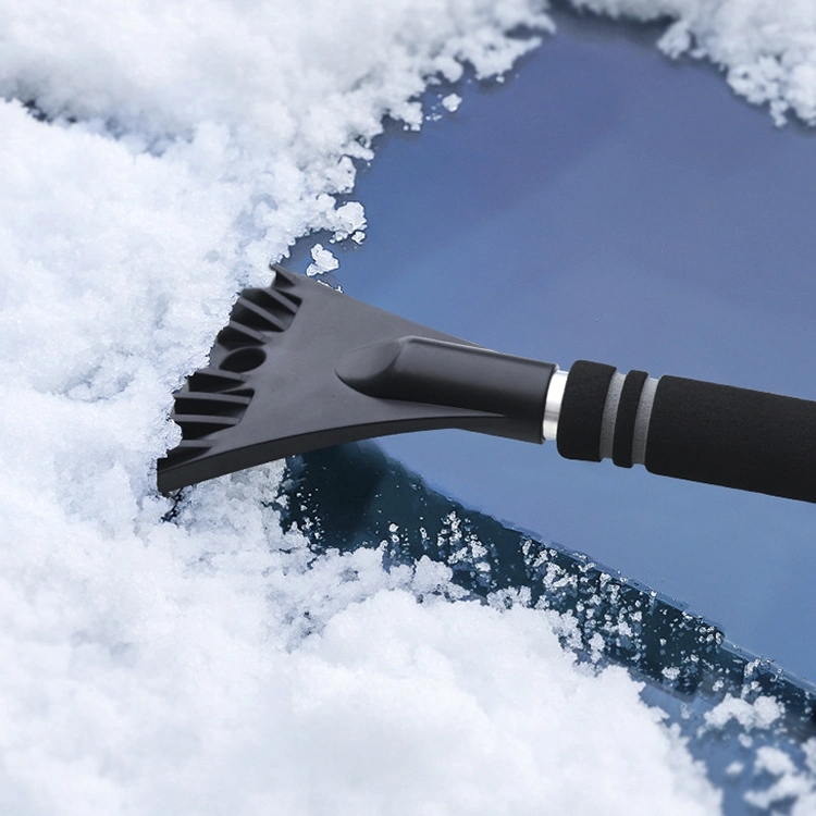 Portable Car Ice Scraper Snow Shovel Brush Snow Removal Brush