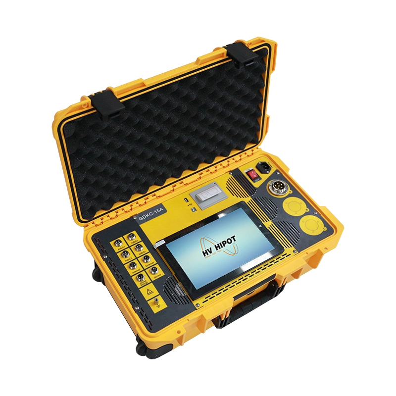 HVHIPOT Portable Power System Circuit Breaker Analyzer GDKC-15 Series CB Tester