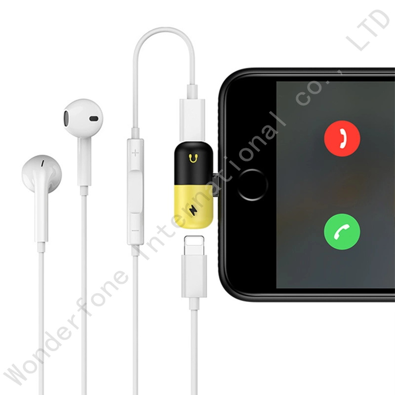 Nueva forma de cápsula de adaptador de audio de iPhone