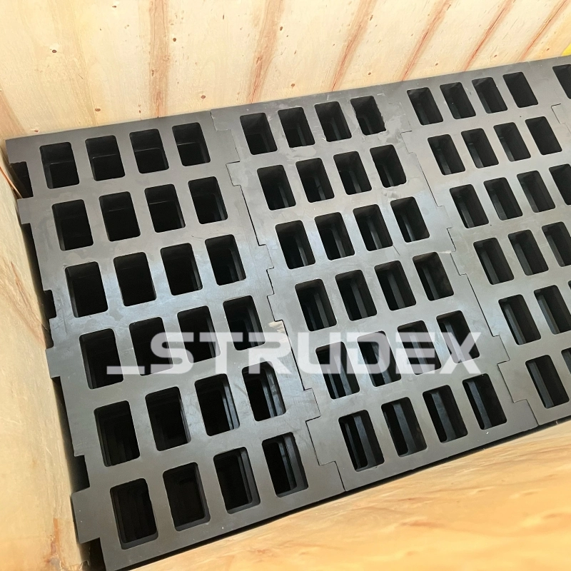 High Quality Fine Mining Vibrating Mesh Sieve Rubber Screen Mesh Panel Manufacturer