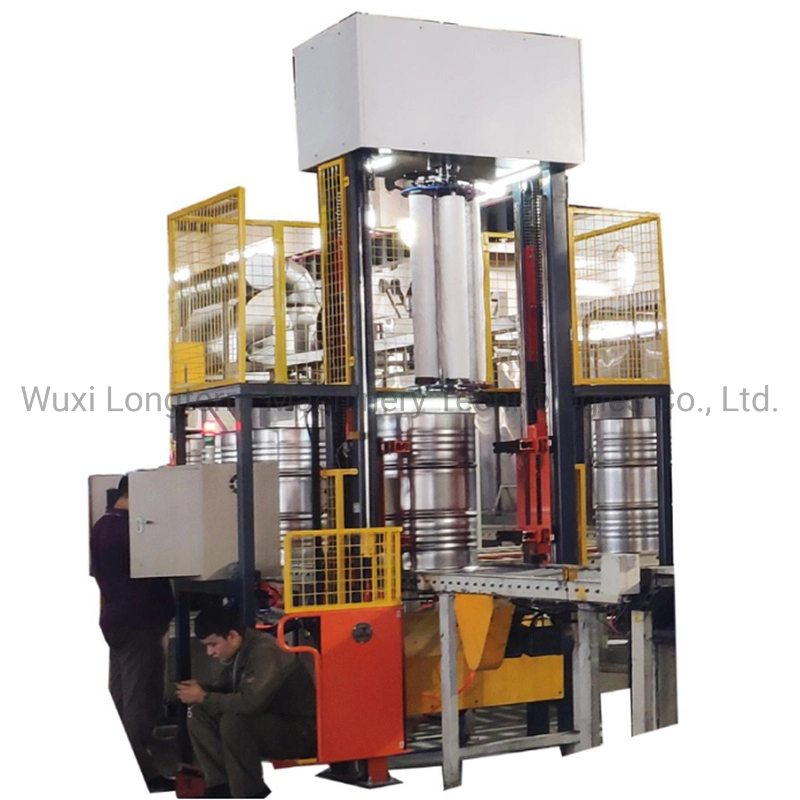 Horizontal / Vertical Automatic Steel Drum Body Surface Cleaning Machine