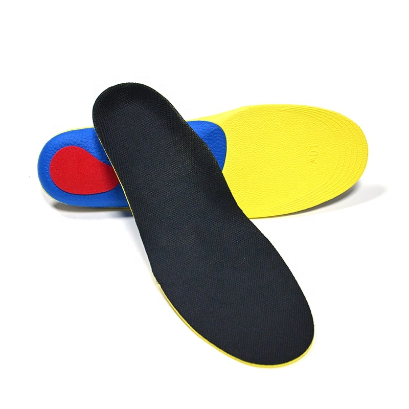 High Arch Support Orthotic Shoe Insert EVA Insole Breathable Absorbent Shoe-Pad for Flat Feet