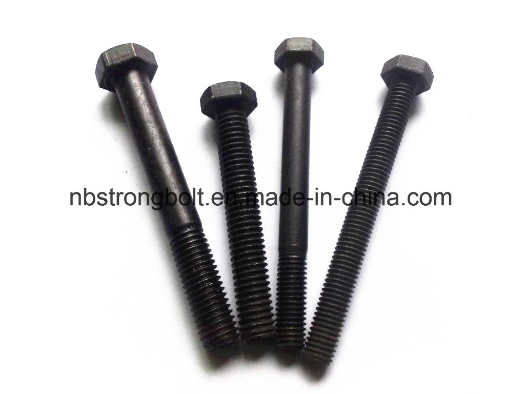 ASTM/ANSI Hex Bolt Gr. 2/5/8 Black