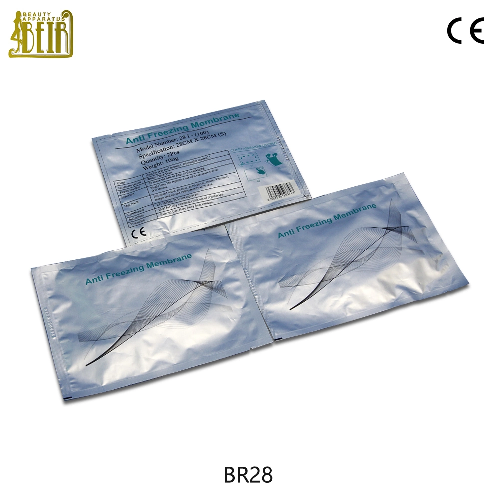 28*28cm Size Antifreeze Membranes for Cryolipolysis Machine Protect Skin From Frozen