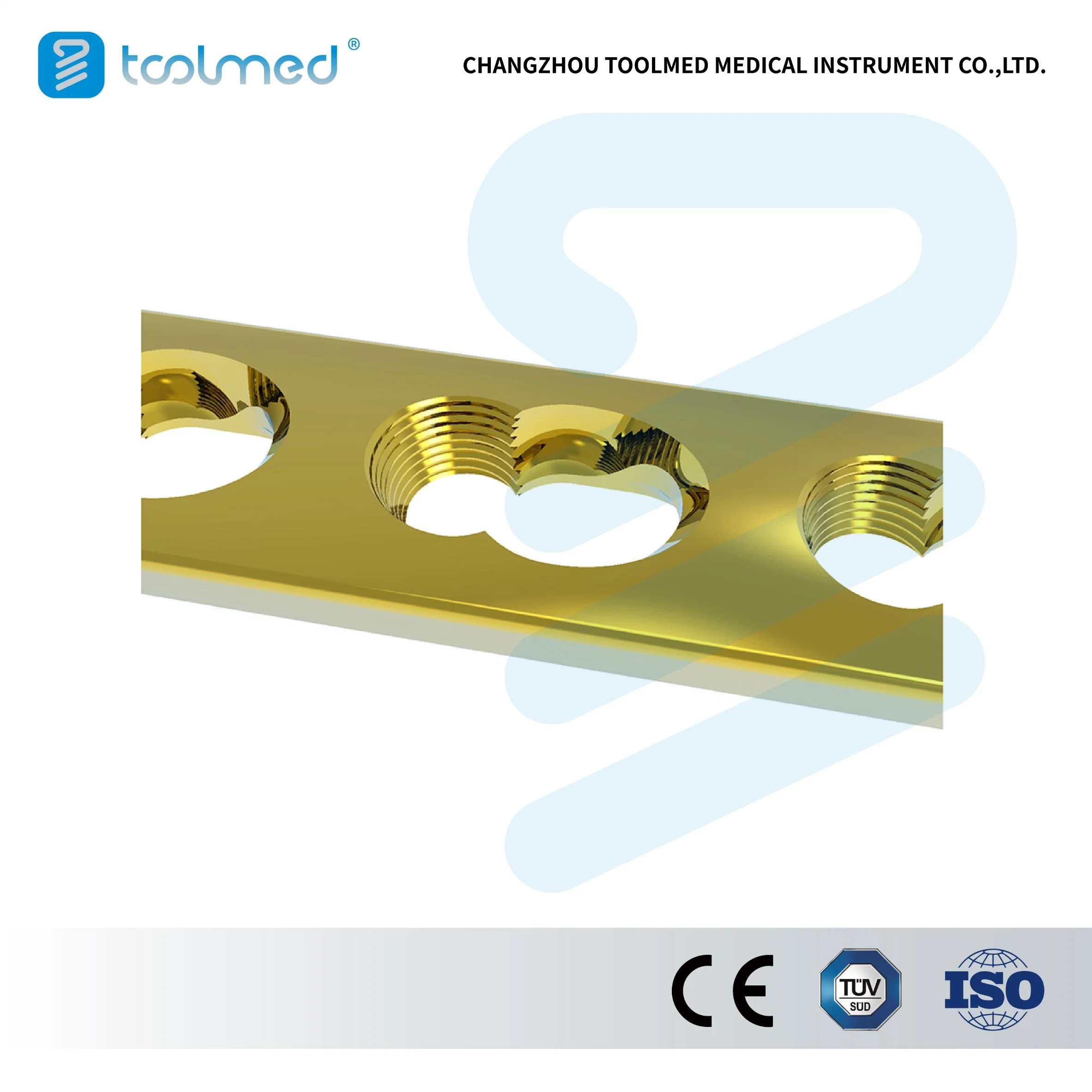 2.4-2.7mm Variable Angle Two-Column Volar Distal Radius Locking Plate, Head Holes 6, Multiax&trade; Variale Angle Locking Plate System, Orthopedic Instruments.