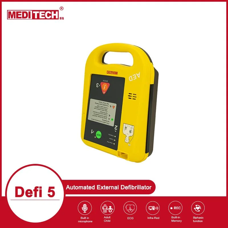 CE Approval First Aid Portable Biphasic Aed Automated External Defibrillator