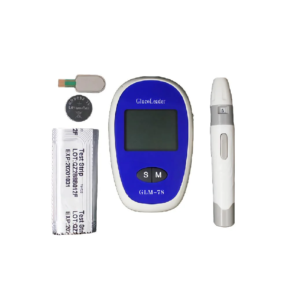 Digitales Blutglukosimeter Blutzucker-Test Diabetes-Maschine