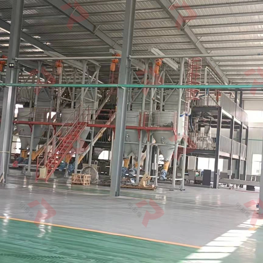 MGO Ligne de production de panneaux de fibres ciment de la ligne de production de la machine à double usage