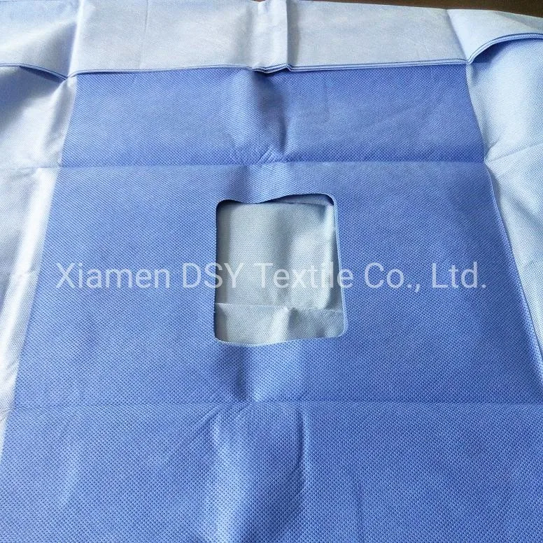 PE Coated SMS Non Woven for Surgical Drapes and Gown Fabric