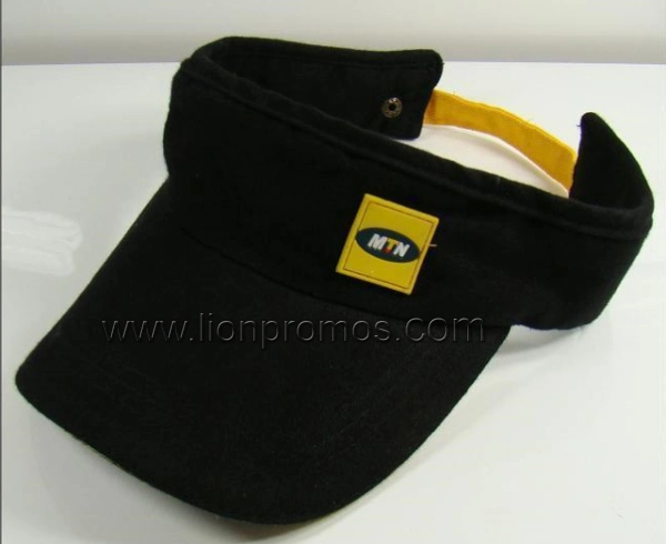 Telecom Mtn Logo Embroidery Promotional Gift Summer Outdoor Sports Sun Visor Cap