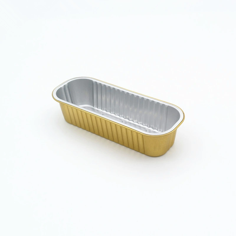 Food Grade Disposable Aluminum Foil Container for Cold Cake Desserts 200ml Aluminum Foil Cake Pans