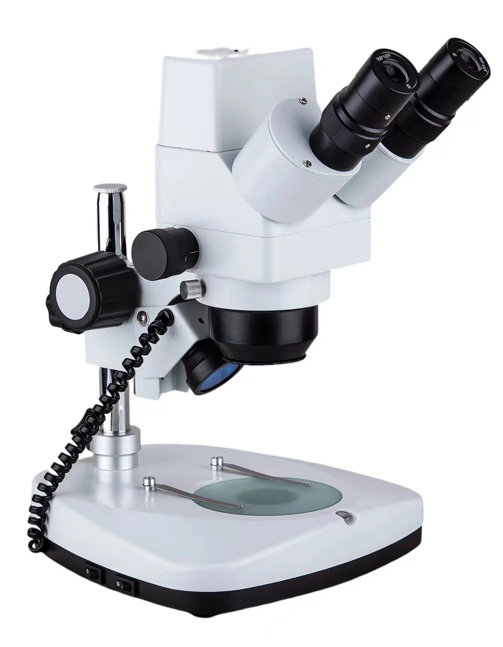 Laboratory Teaching Stereoscopic Low Thickness Working Plate Metal Support Maintenance Microscope