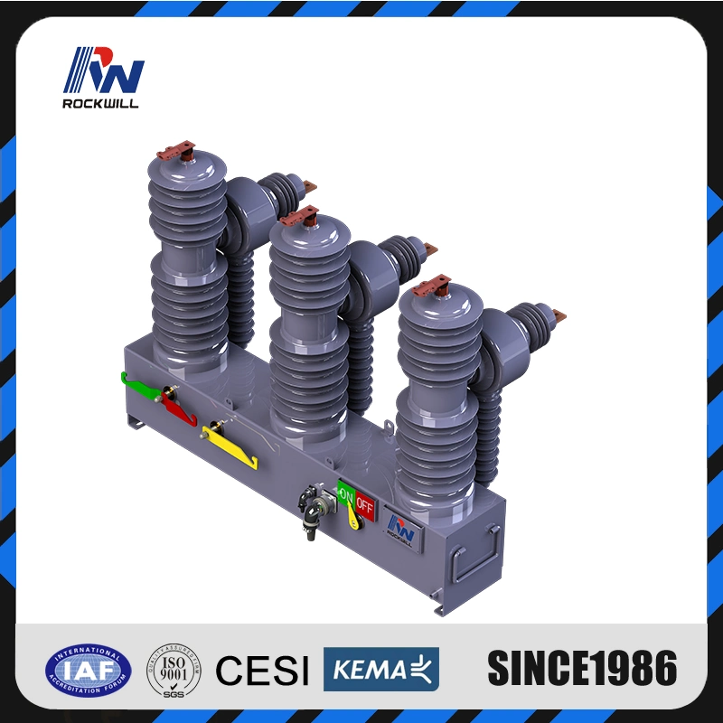 11kv montado en el polo al aire libre en el circuito Recloser automática con mando con62271-111 estándar IEC, ANSI/IEEE C37.60