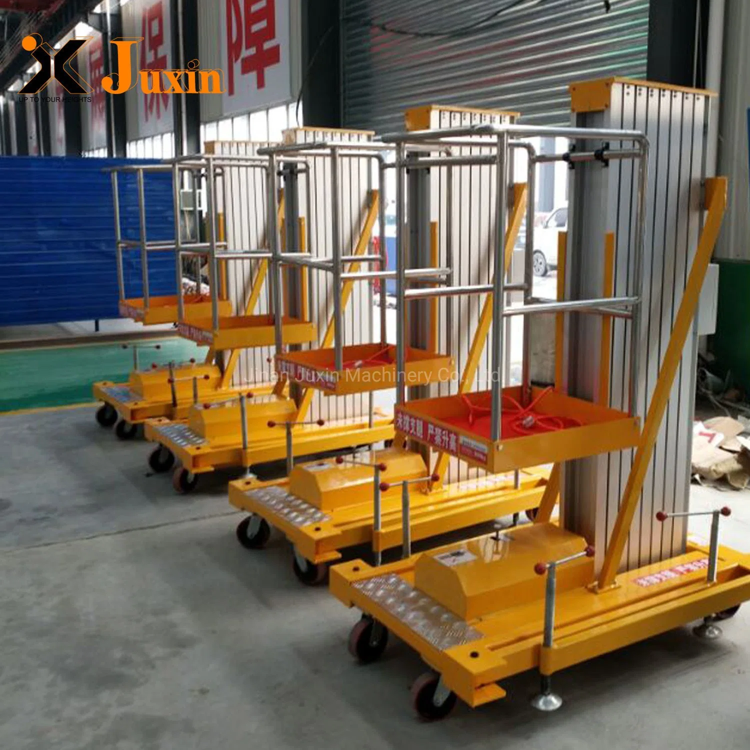 Cheap Scaffolding 8m-18m Mobile Aluminium Electric Hydraulic Lift Table Platform for Sale