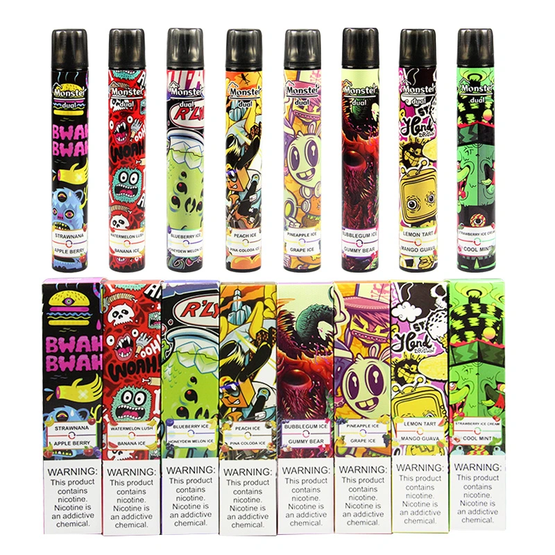 Monster 2 en 1 Pod desechable 6ml VAPE Pen 2000puffs VAPE