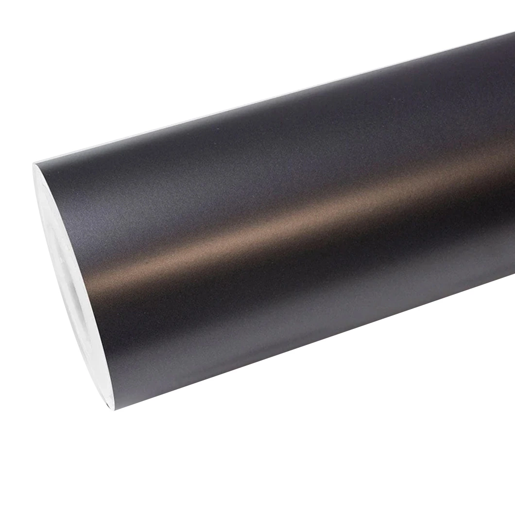 Beikaer Factory High Quality Anti Aging Car Body Sticker Roll Black Silver Pet PVC Vinyl Film