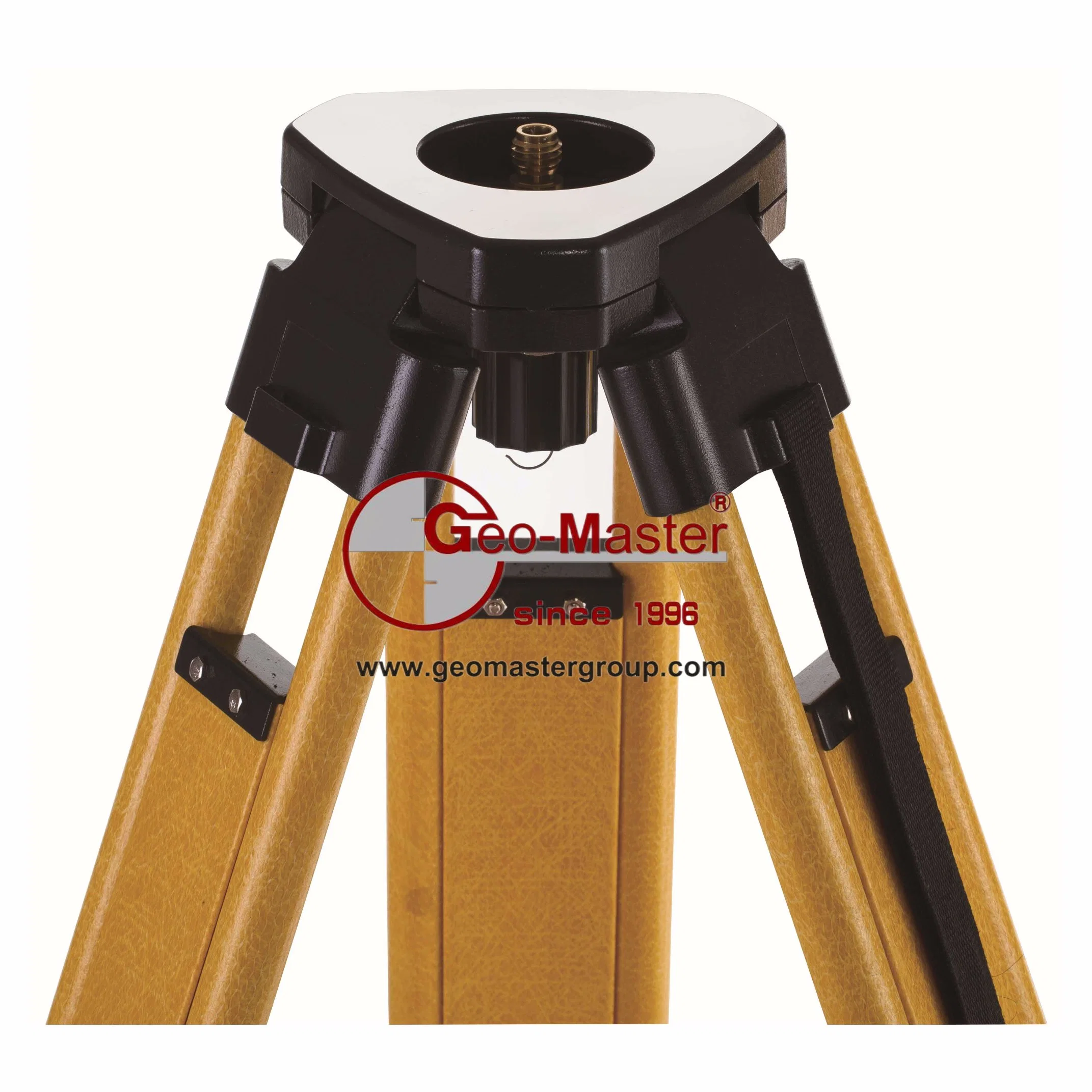 Geomaster Medium-Duty Fiberglass Tripod for Surveying Instruments, Theodolites, Automatic Levels