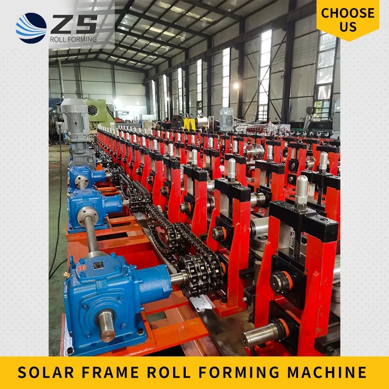 Solar Mounted Steel Profile C Channel Roll Forming Production Line