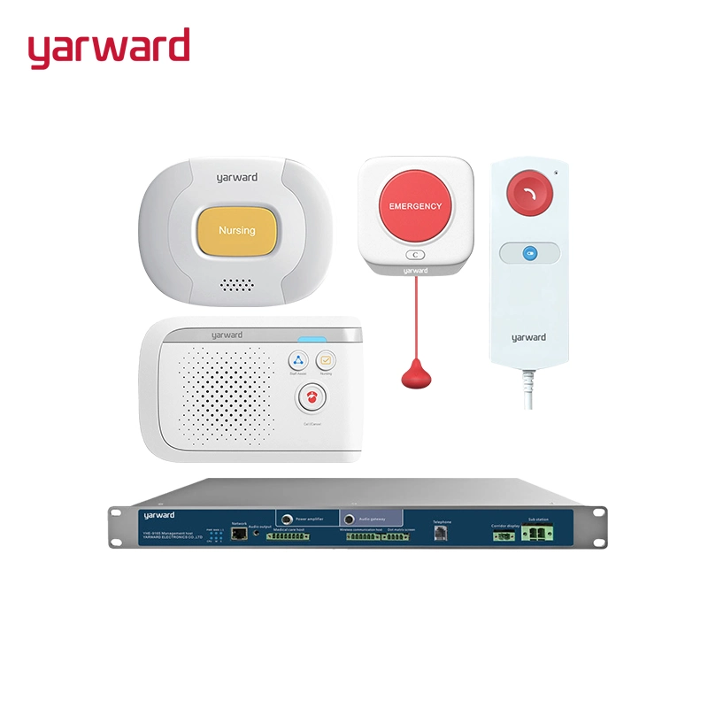 Good Quality Nurse Call Button Device Making Machinery Emergency Call Wireless Plastic Yarward Cn; Shn White