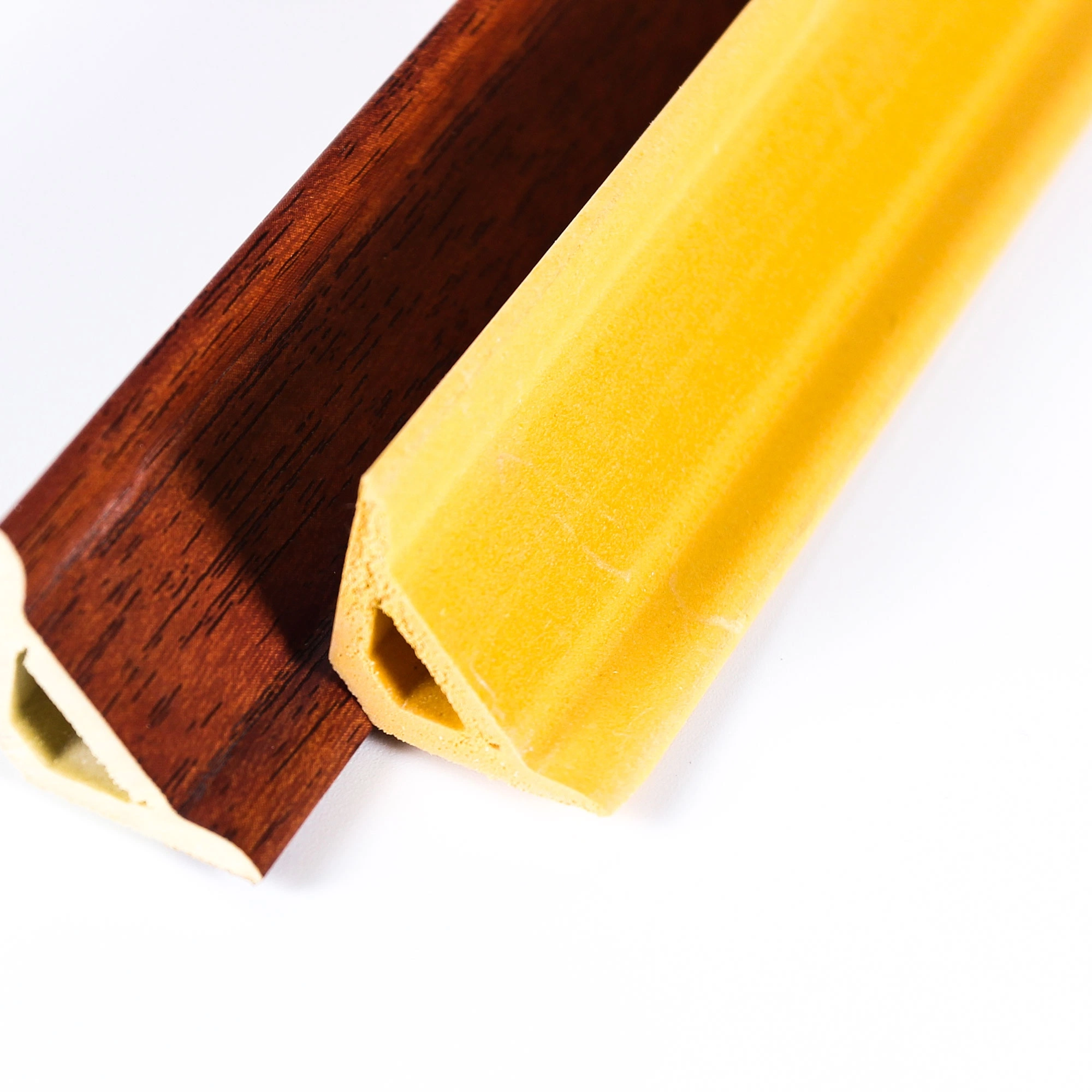 Promote Sales 20mm Formaldehyde-Free Bamboo Fiber Composite Flexible Parapet Interior Decoration Wood Moulding