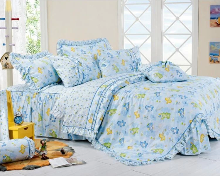 Printing Bedding Sheet Fabric Good Quality Sweet Style