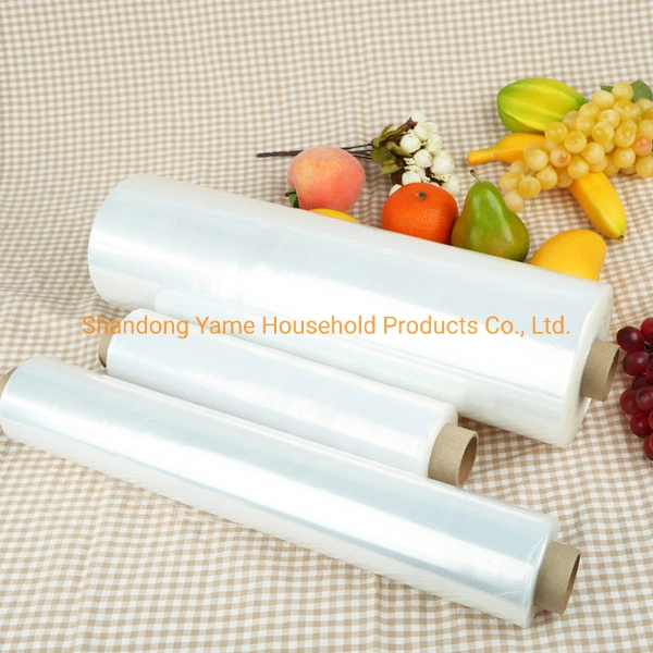 PE Food Grade Packaging Stretch Wrap Packing Plastic Cling Film Casting Blowing