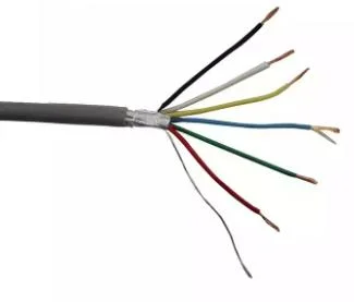 2/3/4/5 Cores Fire Resistant PVC Flexible Electrical Solid Copper Conductor 300/500V Control Cable