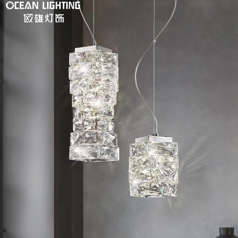 Modern Decoration Crystal Circle Design Pendant Lamp Chandelier