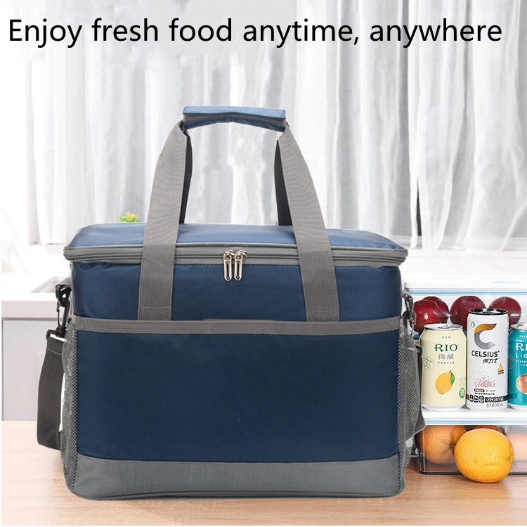 Food Thermal Cooler Bag Waterproof Oxford Retain Freshness Lunch Bag