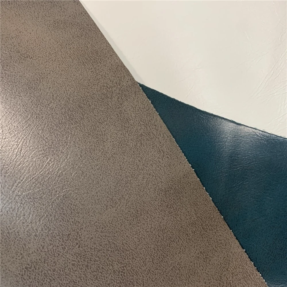 Oil Surface Embossed PVC Leather Fabric for Bags Sofa Chair Furniture