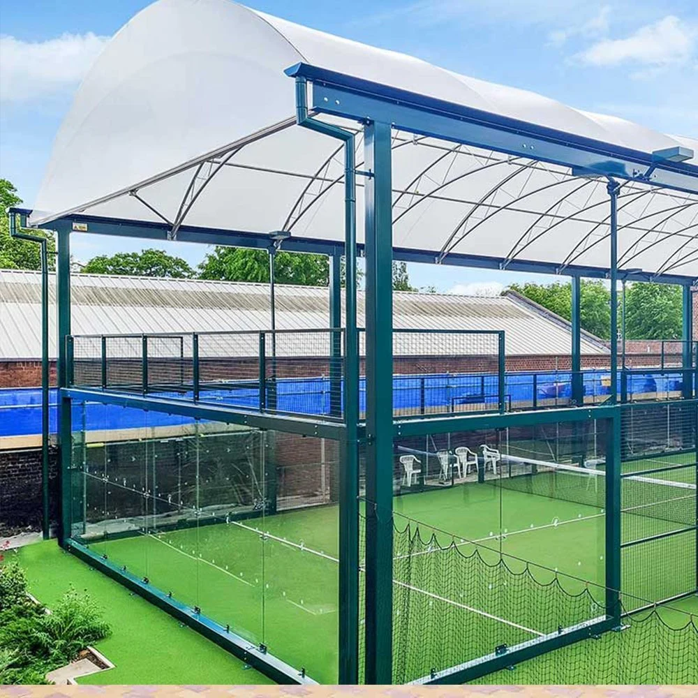 Portable Indoor Tennis Court Flooring Suppliers 3X3 Basketball Court Fencing China 18PCS Tempered Glass Cleaning Plastic Sport Court