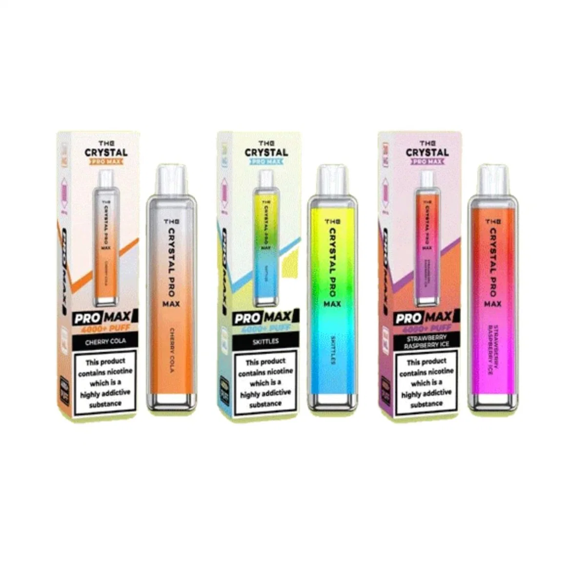 Shenzhen Wholesale I Vape Crystal Hot Selling in UK Harleybar The Crystal PRO Max 4000/10000+Puffs Disposable Vape Bar and New Lost Elf Hayati Crystal