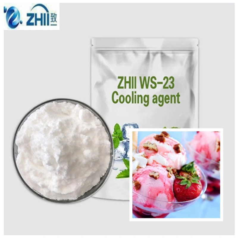 Zhii Multipurpose White Crystal Powdered Coolant Ws-23 Cooling Agent with Slight Mint Flavor Koolada