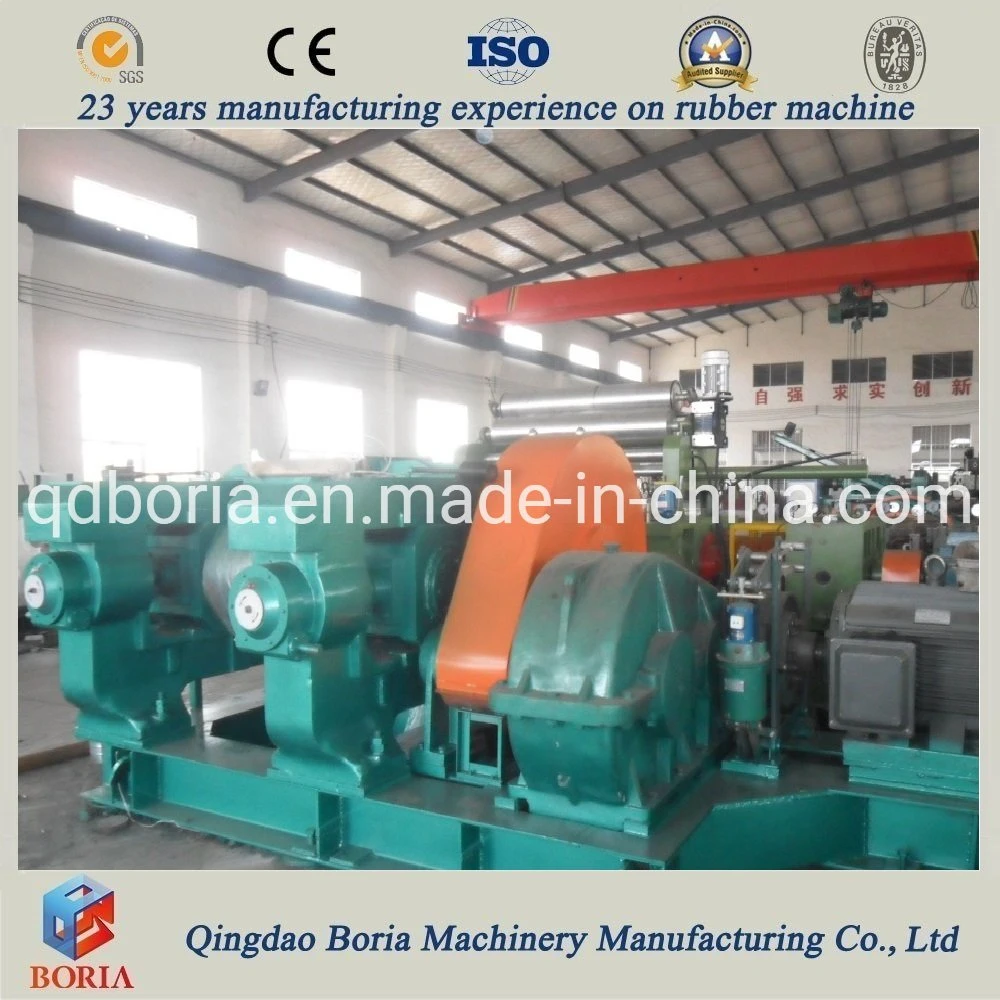 Semi-Auto Waste Tyre Reycling Line Rubber Powder Production Equipment