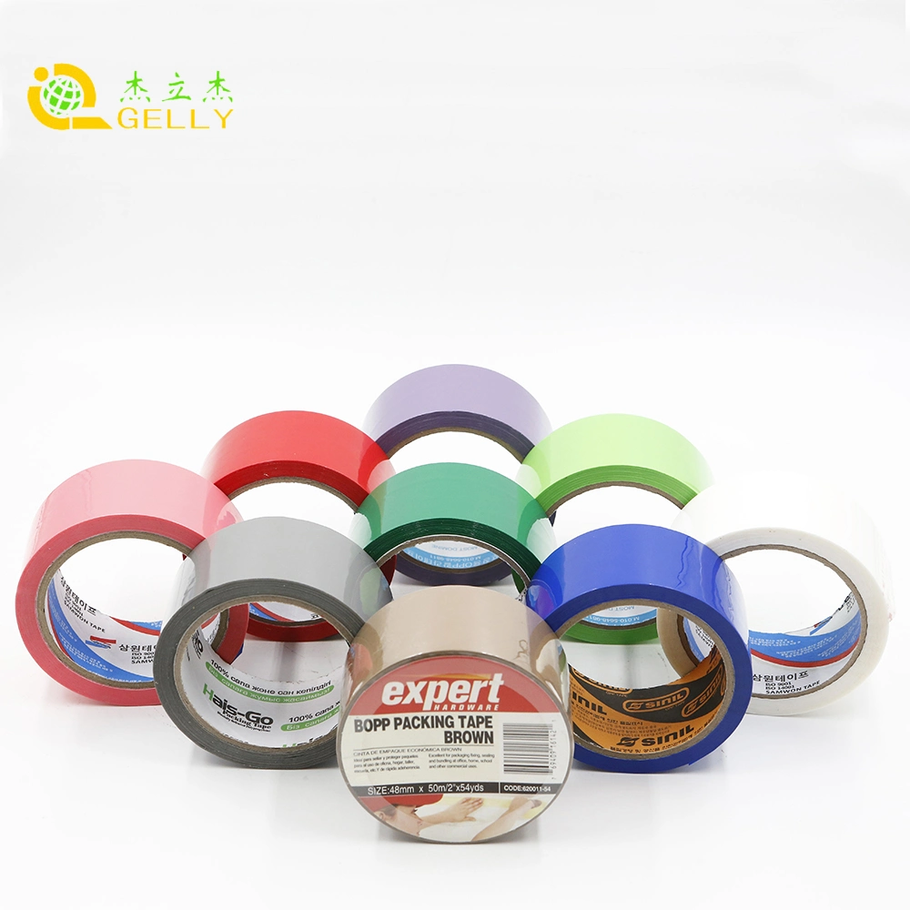 Rainbow Color BOPP Packing Transparent Tape