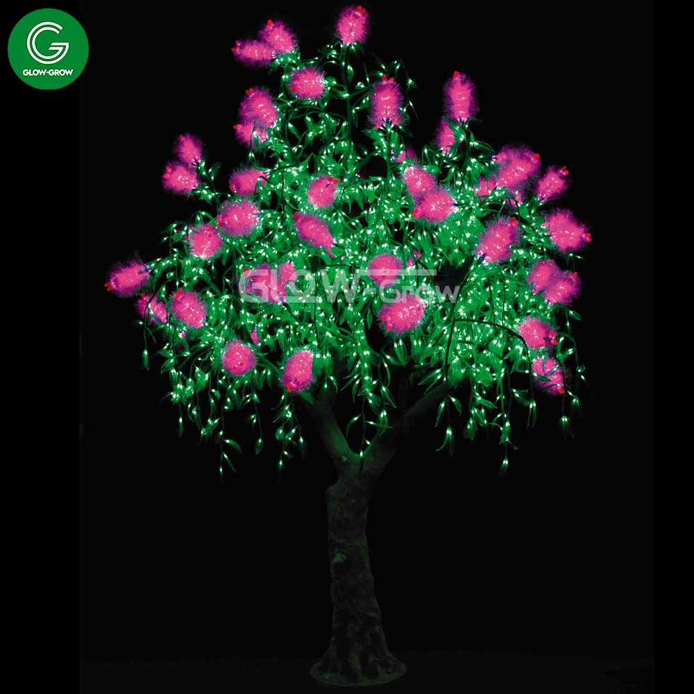 LED Artificial Crystal Tree Light for Customized Outdoor Gardedn Street Hotel Christmas Decoration