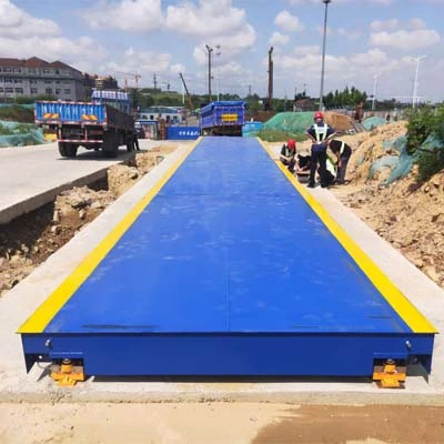 Pèse-personne électronique de poids lourd China Digital Weighbridge 80 tonnes Mécanique