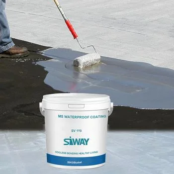 Waterproofing Building Material Polyurethane Based UV Resistant Roof Coating