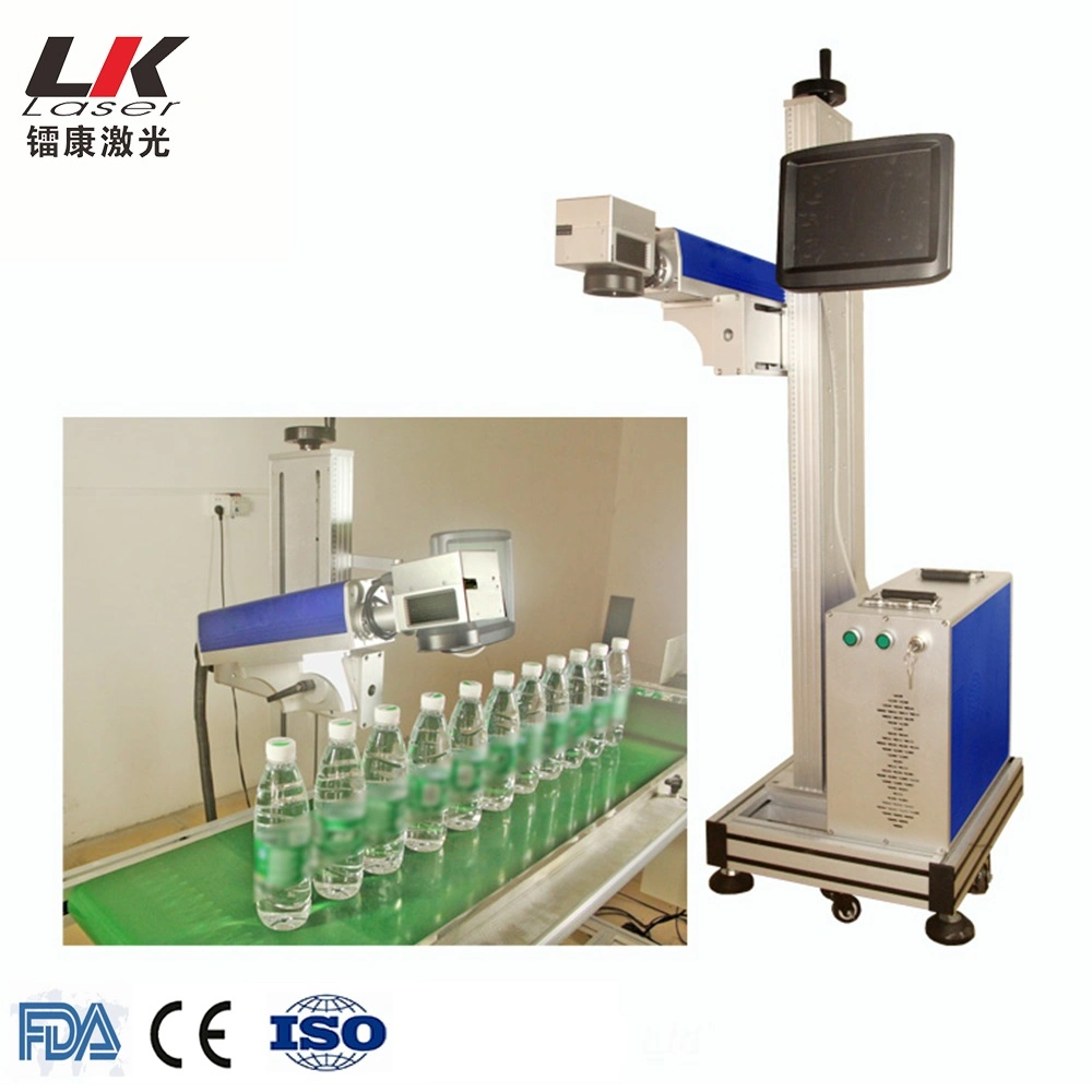 Movable Work Table Work Platform Automatic Belt Conveyor Optical Fiber Laser Marking Equipment