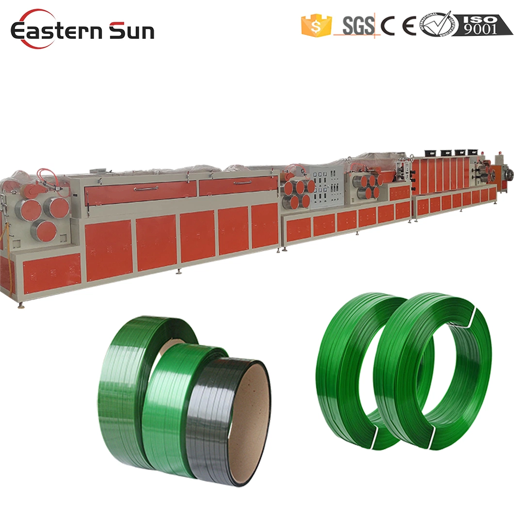 Plastic PP Polypropylene Packing Tape Strap Band Belt Extrusion Making Machine/Production Line