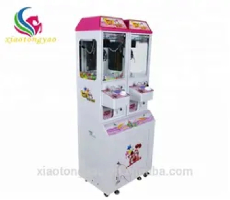 2 Players Toy Crane Claw Machine Games Coin Operated