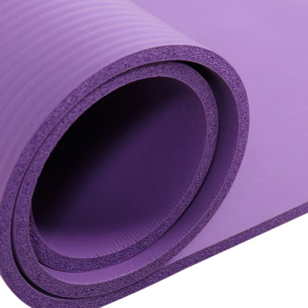 Custom Logo Durable Thick Sport Mat for Yoga and Pilates Anti-Slip Gym Exercise Fitness Yoga Mat Size 185 X 80 Cm