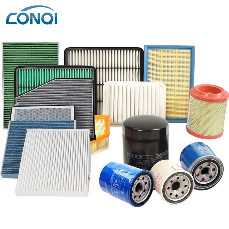 Auto Spare Parts Car Cabin Air Filter Truck Engine Oil Filter Fuel Filter for Toyota Nissan Honda Hyundai