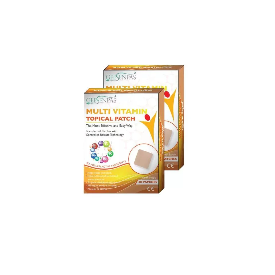 Producto de la salud vitamina múltiple parche tópico tomar suplementos vitamínicos parches