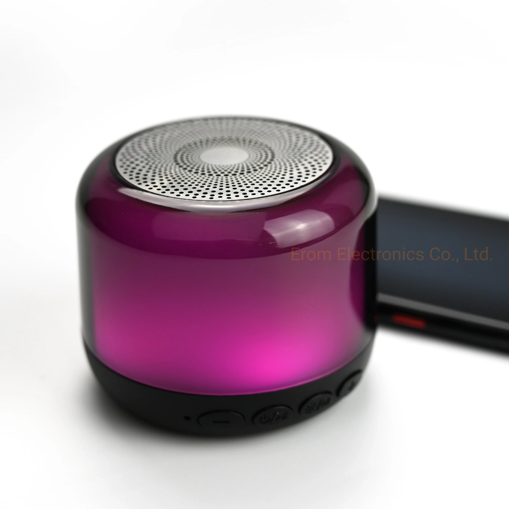 High Quality Mini Touch Multiple Lighting Modes Bluetooth Speaker with Digital LED Audio Speakers Wireless Music Karaoke